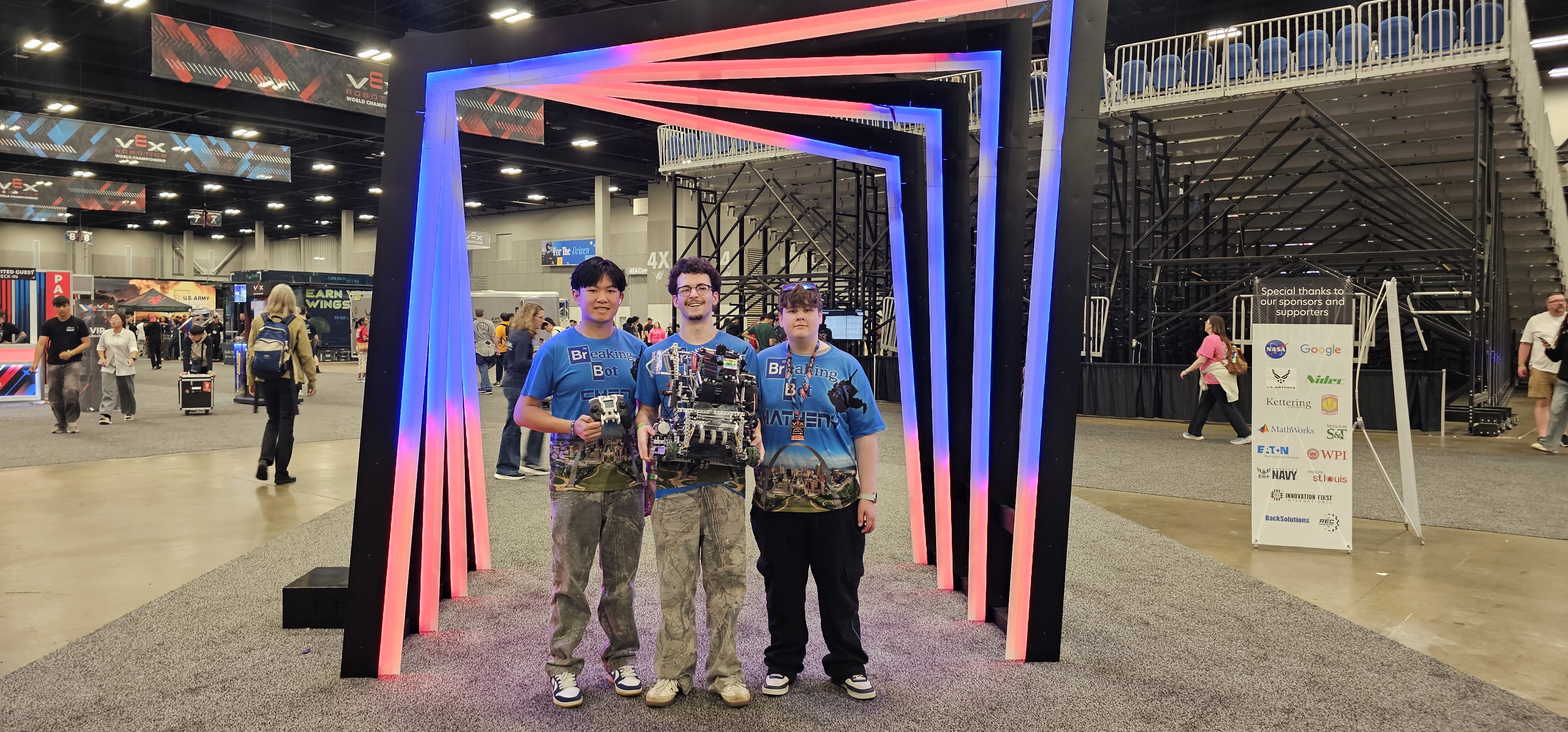 Capital High School Robotics team photo